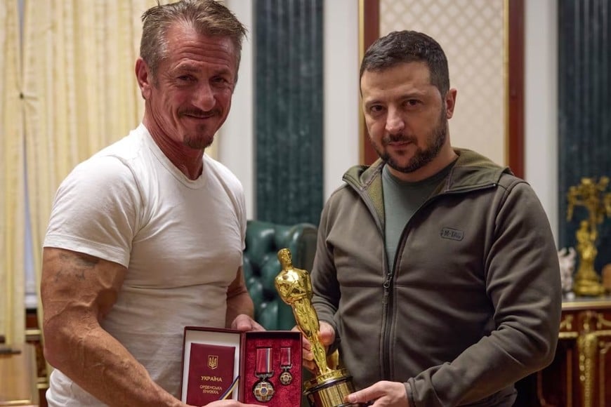 sean penn y zelenski