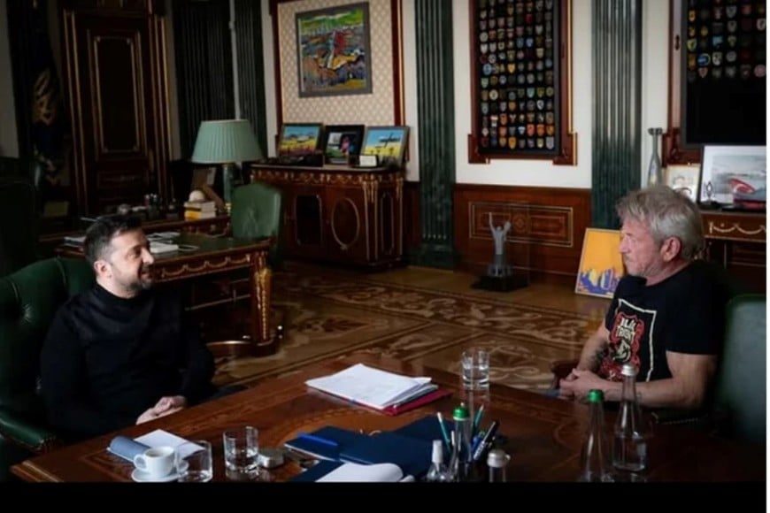 sean penn y zelenski