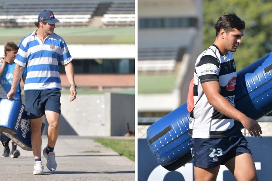 Manuel Bernstein de CRAI y Bautista Grenón de Alma Juniors de Esperanza.