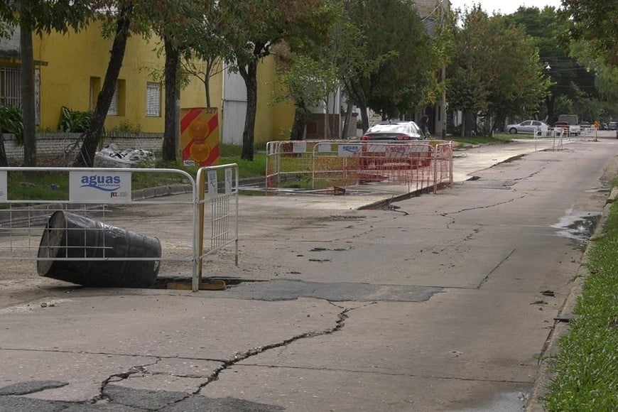 A la problemática vial se sumaron reclamos por obras inconclusas.