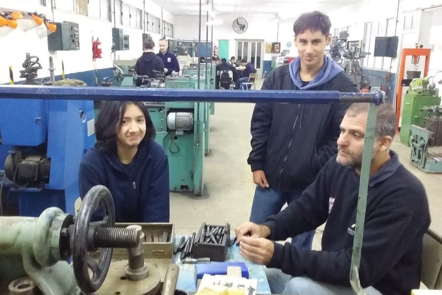 "La herramienta es para que puedan invertir en equipamiento, infraestructura, innovación, capacitación y proyectos pedagógicos que articulen la formación con la práctica y con la tecnología", dijo Goity. Foto: El Litoral