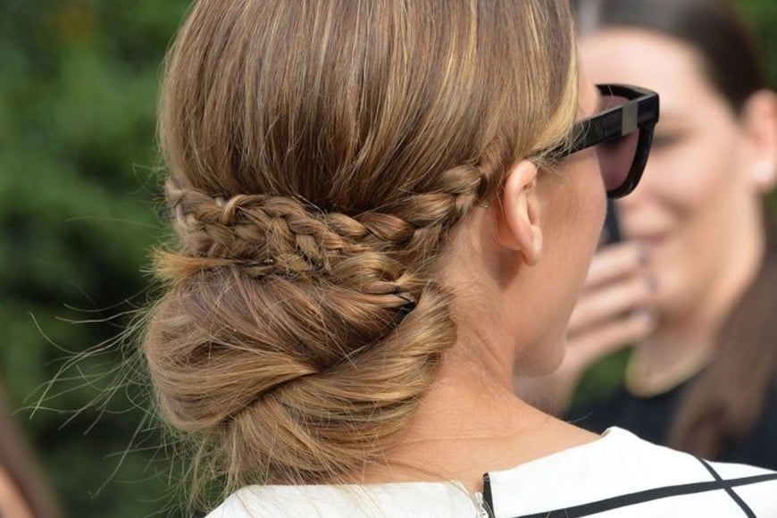 El rodete bajo se destaca por su elegancia y practicidad.