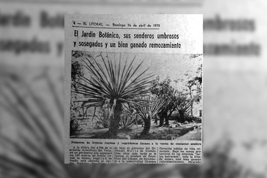 El Litoral, abril de 1970.