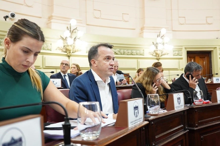 Joaquín Blanco defendió la reforma en el debate del recinto. Foto: Gentileza Cámara de Diputados