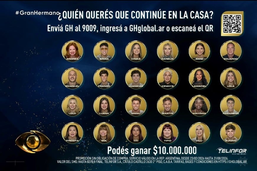 Gran Hermano Generación Dorada: quedaron todos los participantes nominados.