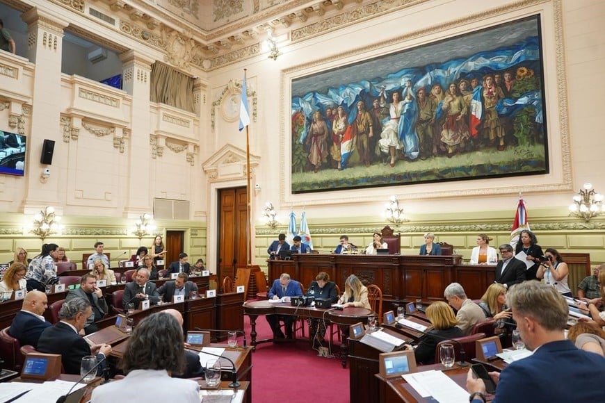 La Cámara de Diputados aprobó el dictamen con 32 votos a favor. Foto: Gentileza Cámara de Diputados