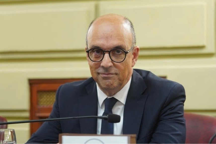 Corral, autor del proyecto que con incorporaciones llegó al recinto. Foto: Gentileza Cámara de Diputados