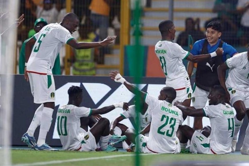 Mauritania hizo la épica en 2023: le ganó a Argelia en la AFCON y avanzó a Octavos por primera vez