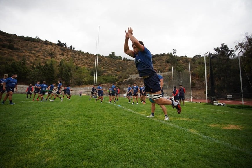 Capibaras se prepara para su partido en Chile. Crédito: Fernando Nicola
