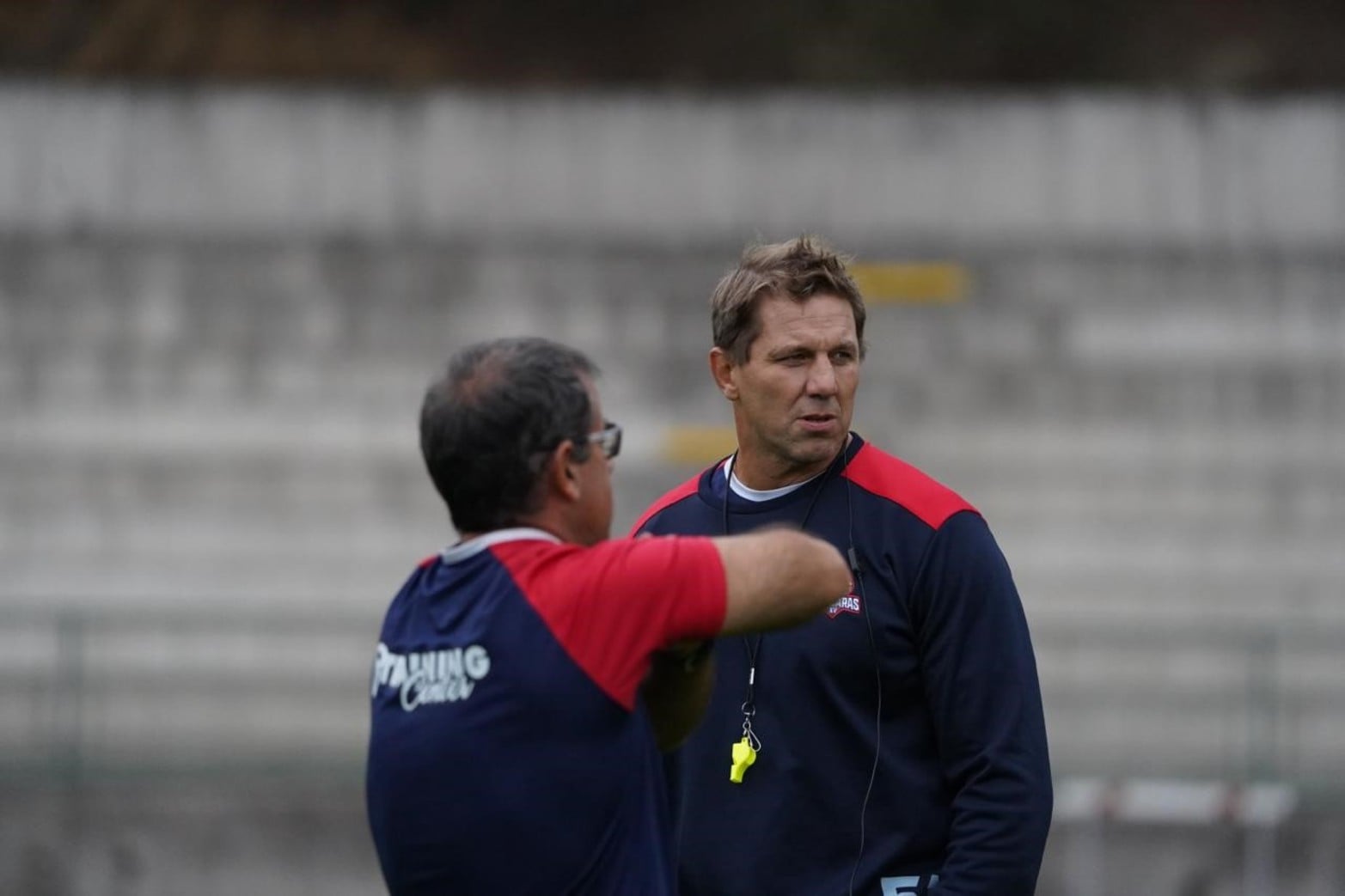 Entrenamiento de Capibaras XV en Chile previo a enfrentarse a Selknam. Foto: Fernando Nicola