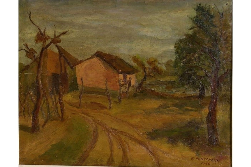 Obra de Ernesto Fertonani. Foto: Archivo El Litoral