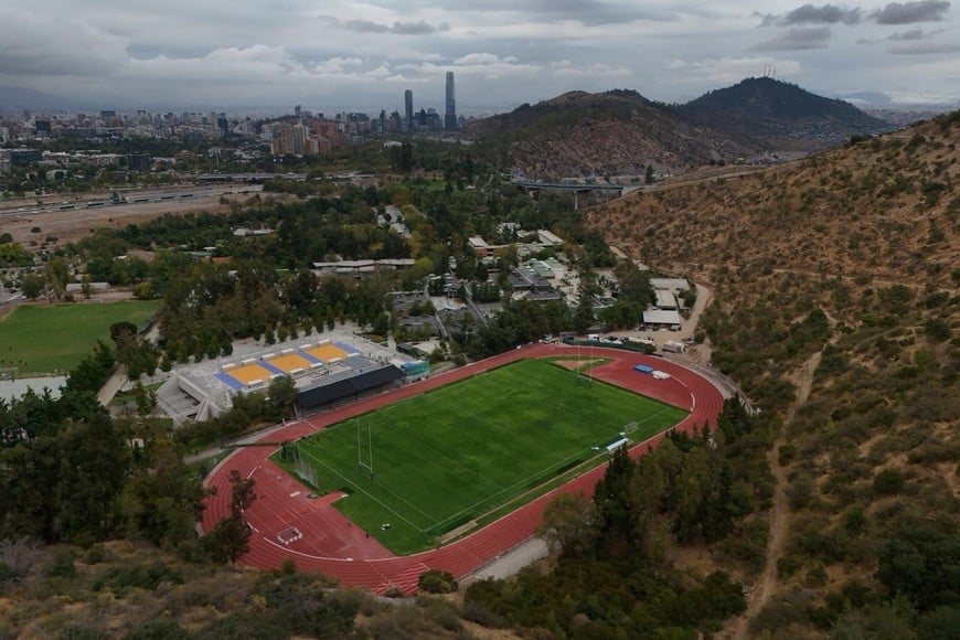 El entrenamiento de Capibaras en Santiago de Chile. Crédito: Fernando Nicola