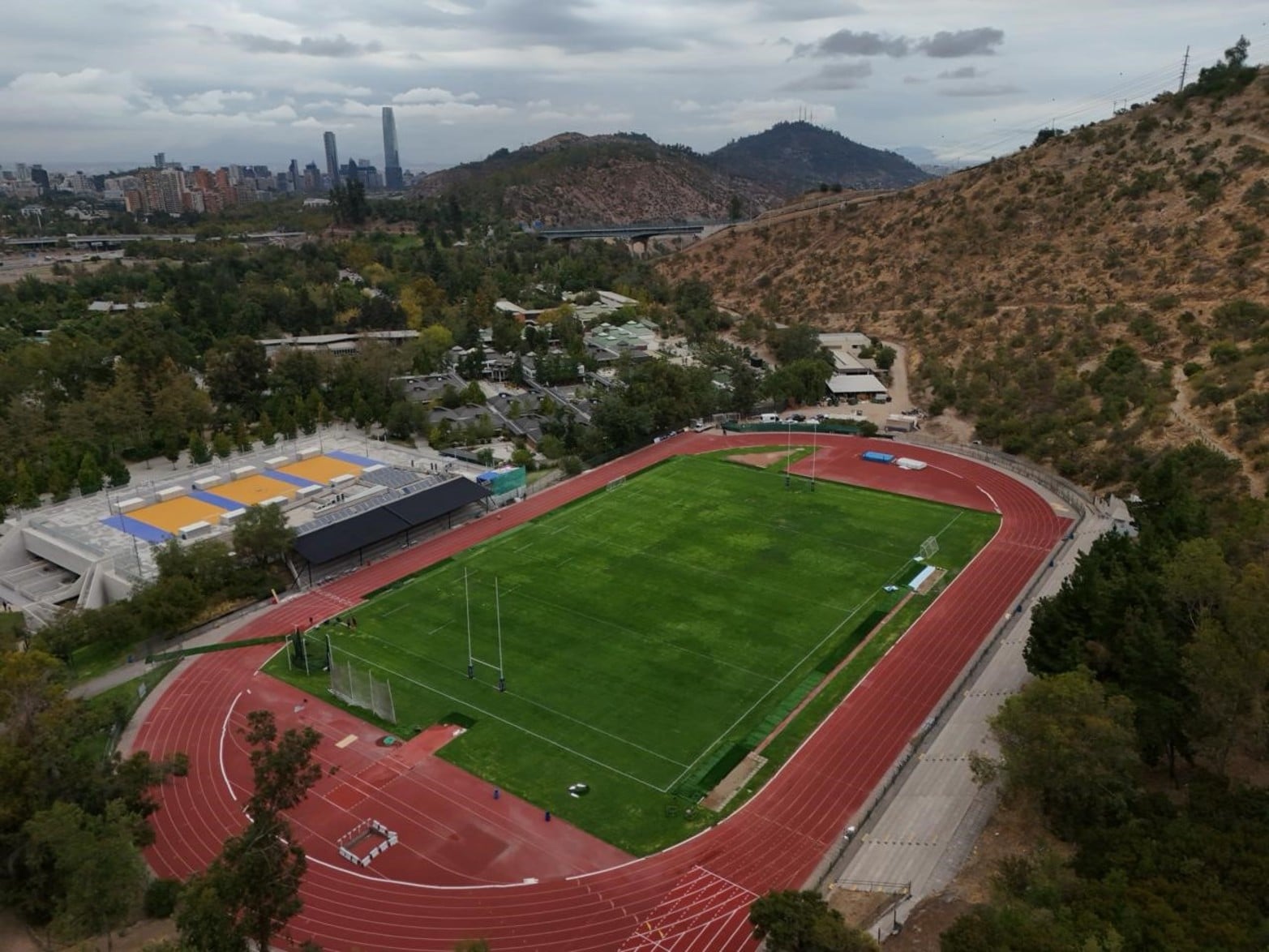 Entrenamiento de Capibaras XV en Chile previo a enfrentarse a Selknam. Foto: Fernando Nicola