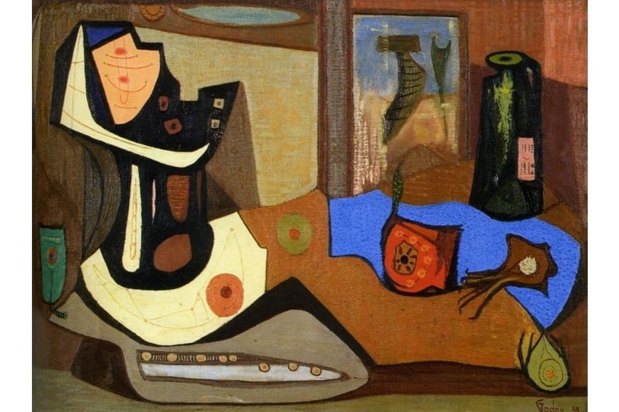 Obra de Armando César Godoy. Foto: Archivo El Litoral