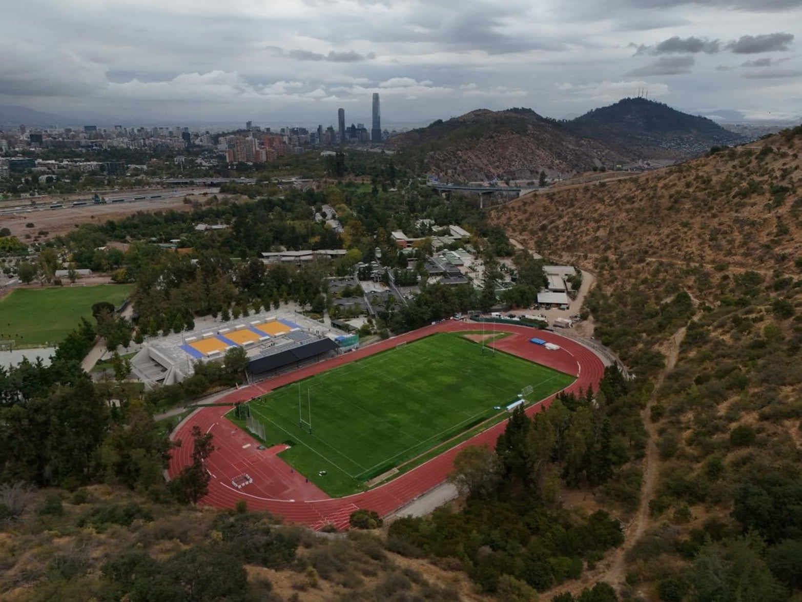 Entrenamiento de Capibaras XV en Chile previo a enfrentarse a Selknam. Foto: Fernando Nicola
