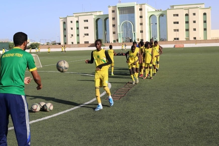 Mauritania y las academias de fútbol