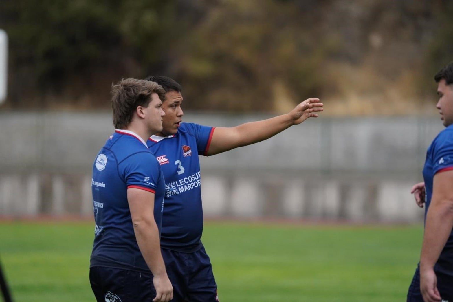 Entrenamiento de Capibaras XV en Chile previo a enfrentarse a Selknam. Foto: Fernando Nicola