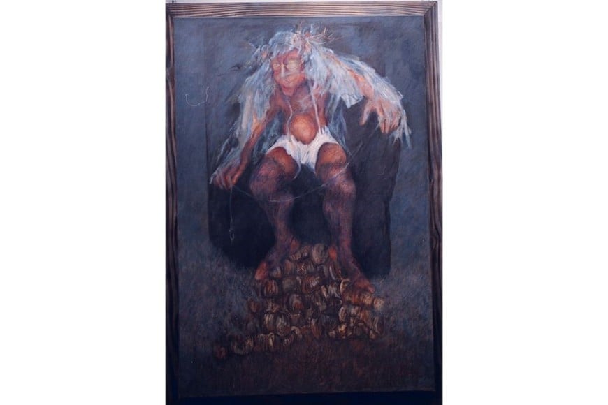 Obra de Zulma Palacín. Foto: Archivo El Litoral