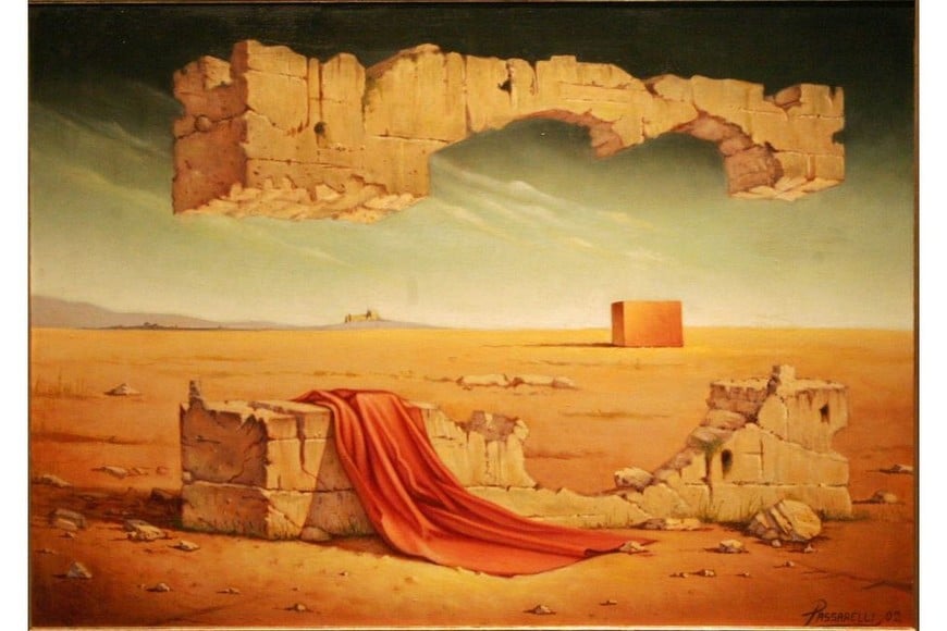 Obra de Alberto Passarelli. Foto: Archivo El Litoral