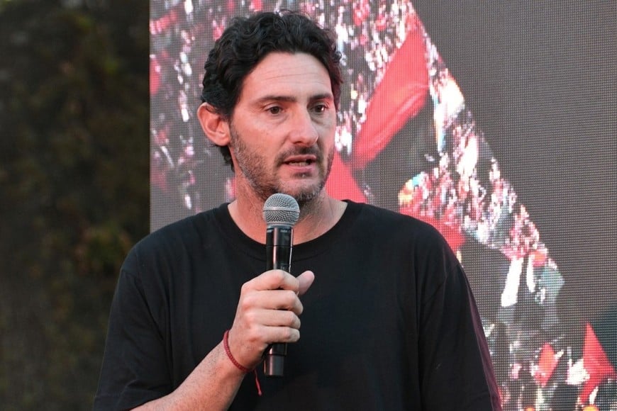 Diego Colotto, el director deportivo sabalero. Crédito: Manuel Fabatía.