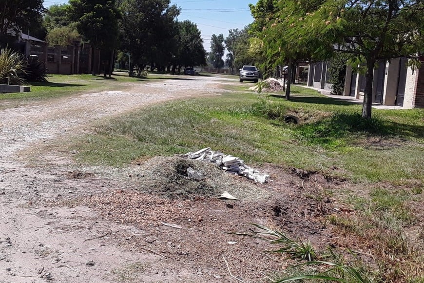 Así lucen las zonas resaltadas por vecinos de Monte Vera.