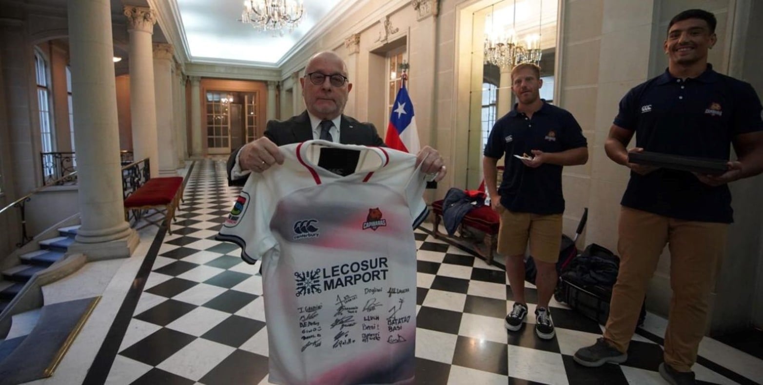 Capibaras con Faurié. 