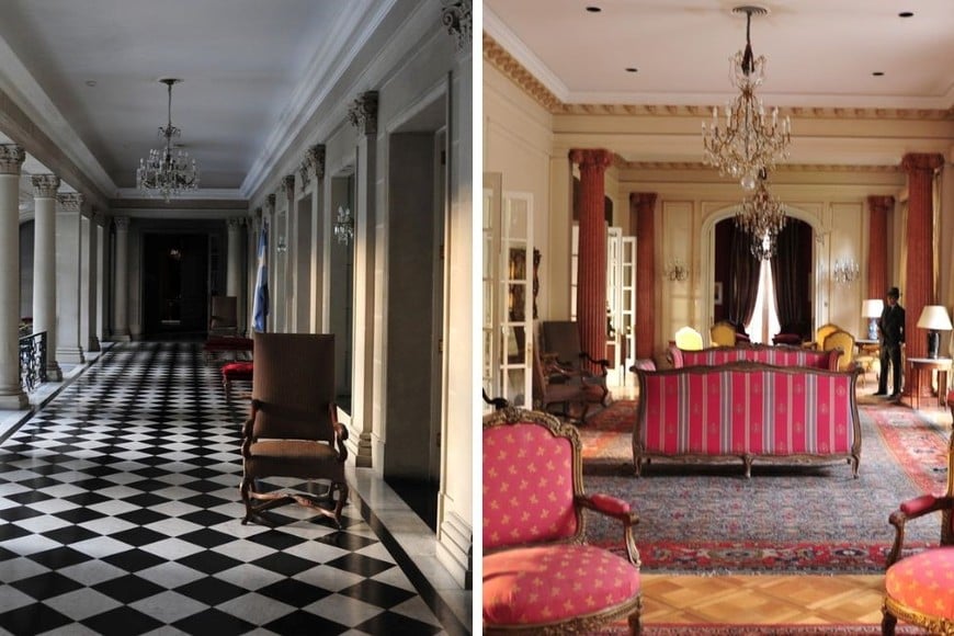 Amplitud, lujos y mucha historia en el interior.