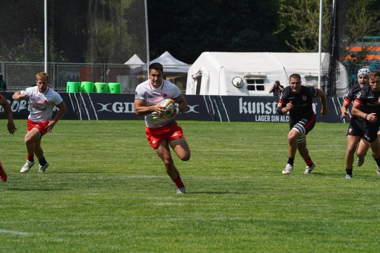 El partido entre la franquicia del Litoral y el conjunto chileno comenzó este sábado a las 15.