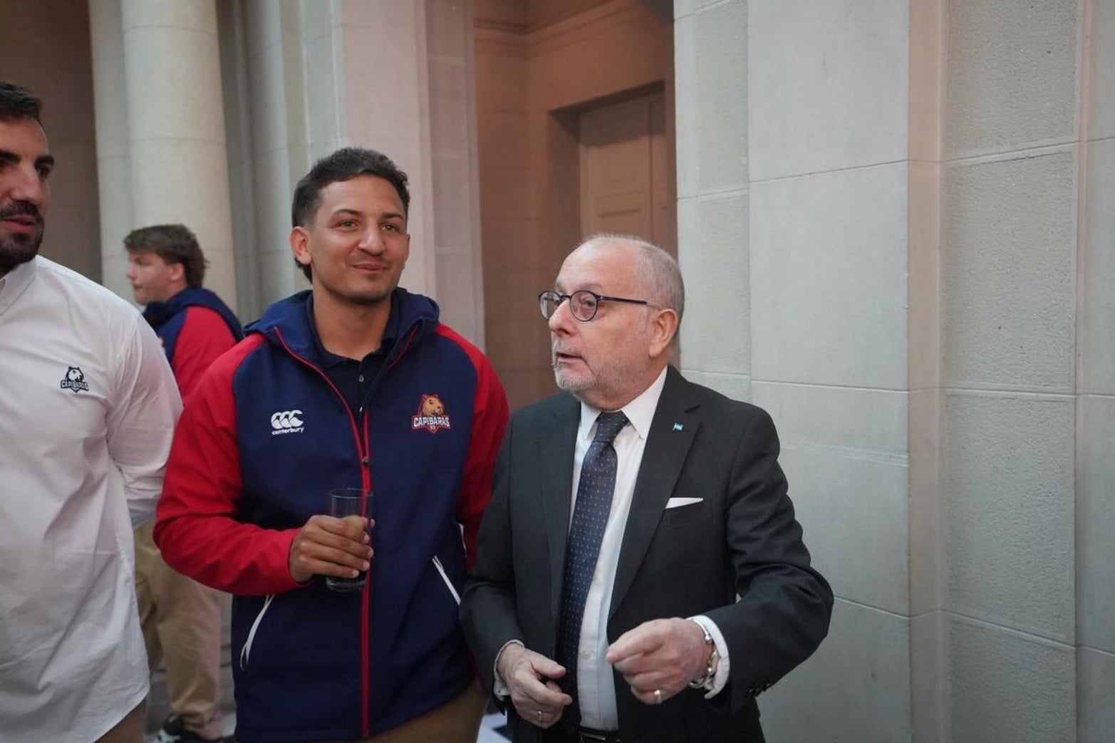 Capibaras con Faurié. 