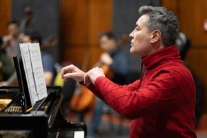 El pianista Fabio Banegas, investigador de la obra de Bottiroli. Foto: Gentileza producción