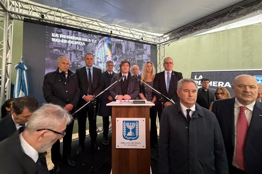 Milei en la Conferencia de Acción Política Conservadora (CPAC) de Hungría.