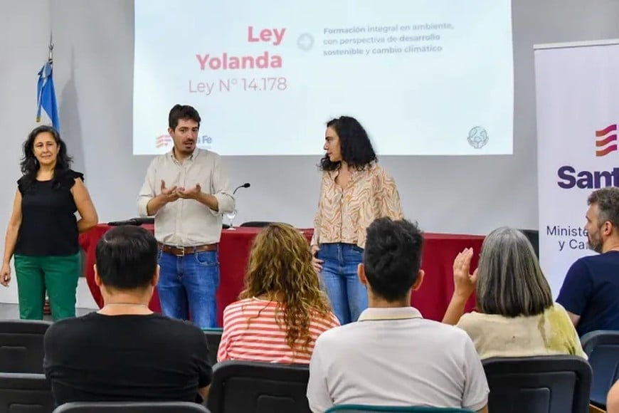 Capacitaciones en ley Yolanda en dependencias de la Provincia y gobiernos locales.