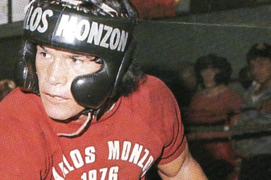 Carlos Monzón peleó una sola vez en 1976 y fue para vencer en Montecarlo a Rodrigo Valdez y unificar la doble corona.