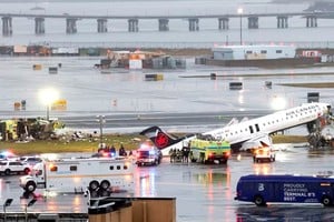 Con la luz del día se pudo comprobar la gravedad de la situación.