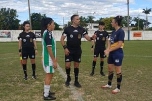 Momentos previos en cancha de Guadalupe. Gentileza: Gisela Pascualón