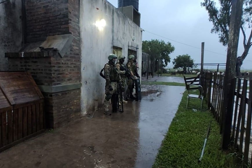 secuestro arsenal en Frontera