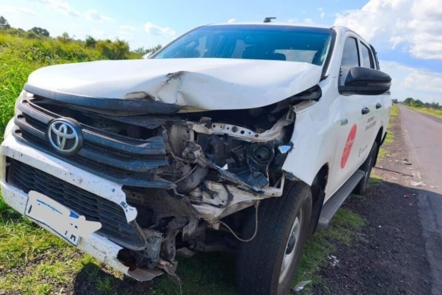 En la tarde del sábado, tres vehículos se vieron involucrados en un accidente sobre traza vial en jurisdicción de Calchaquí.