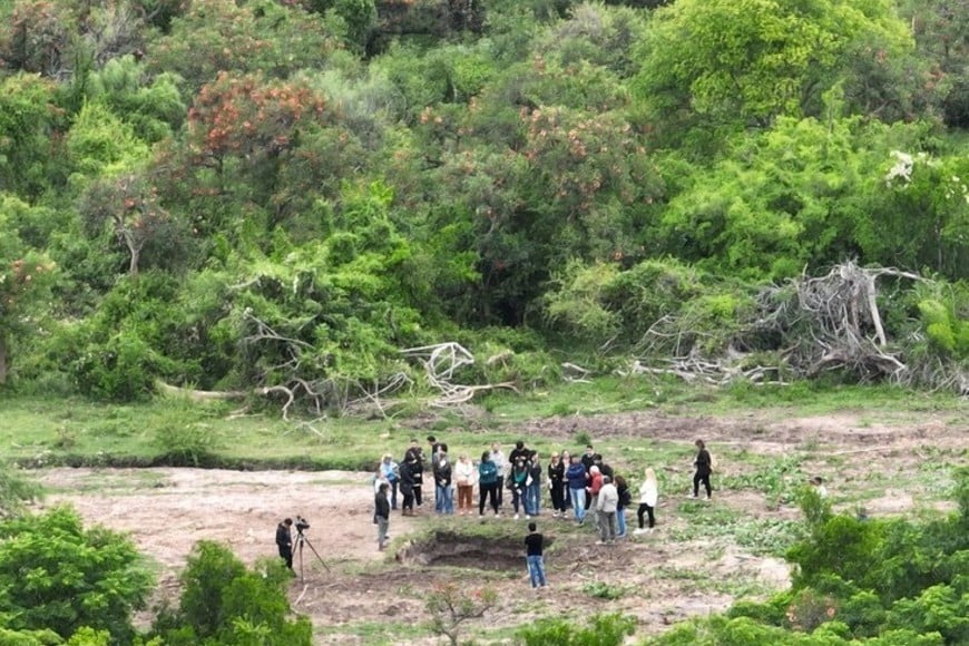 Reanudación de los trabajos en Campo San Pedro. Sitio de enterramientos clandestino en la provincia de Santa Fe.