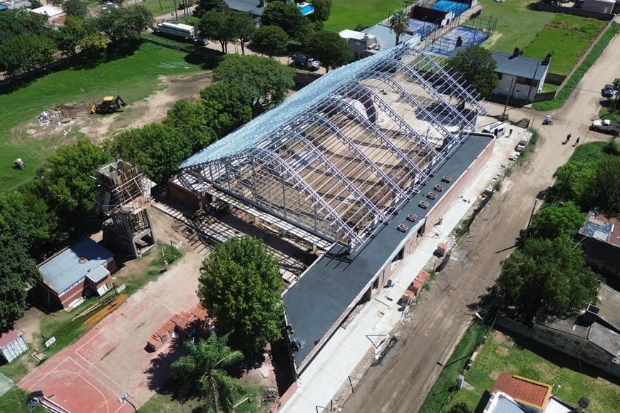 El proyecto para la construcción del nuevo gimnasio contempla la edificación de una nave principal cubierta de 935 m².