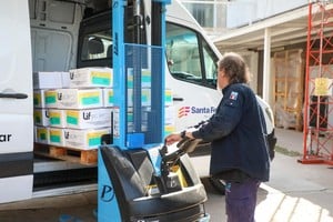 Las unidades serán suministrados por el Laboratorio Industrial Farmacéutico (LIF). Crédito: Gobierno de la provincia de Santa Fe