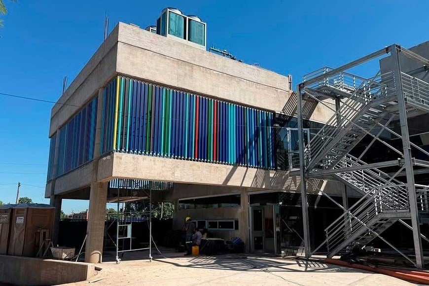 El nuevo sector para pacientes menores de edad.