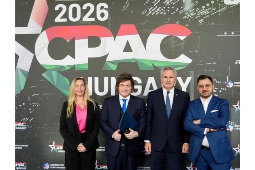 CPAC Hungría 2026 tuvo a Milei como uno de sus principales oradores.