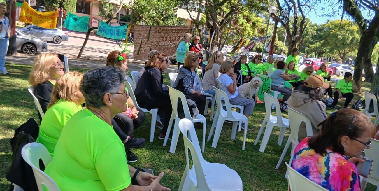 Participaron adultos mayores de distintos barrios y localidades. Foto: Gentileza