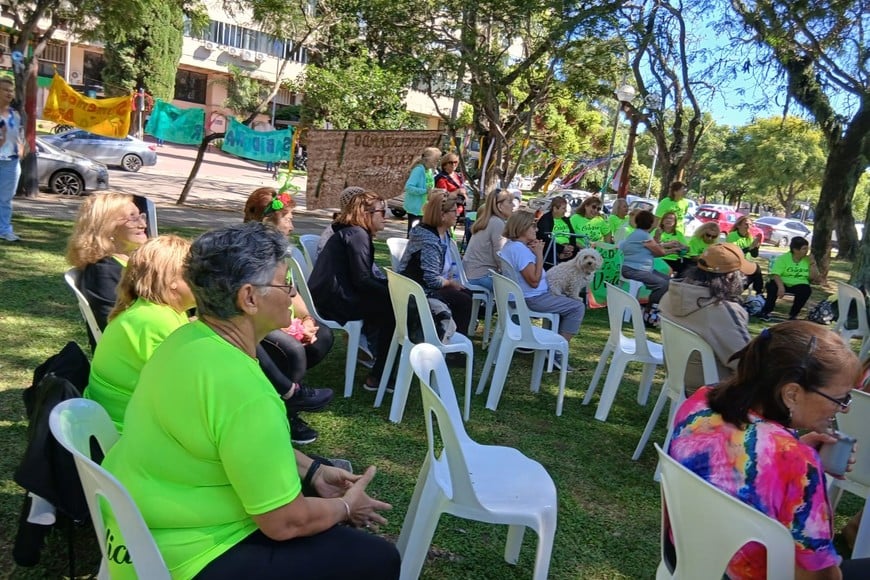 Participaron adultos mayores de distintos barrios y localidades. Foto: Gentileza