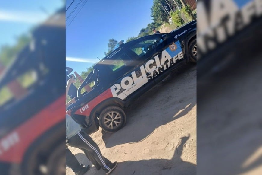Personal policial detuvo a los agresores. Foto: Gentileza