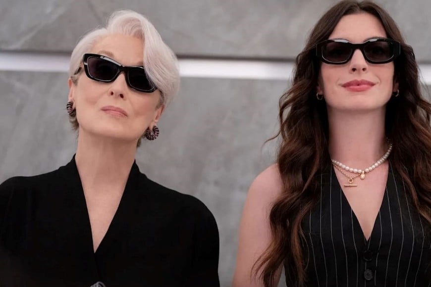 Hathaway y Streep impulsan diversidad de cuerpos en la película y la moda.