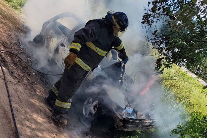Afortunadamente, no hubo víctimas que lamentar. Foto: Gentileza