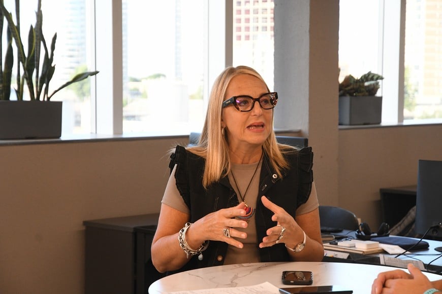 La concejala impulsa una propuesta de inclusión. Crédito: Guillermo Di Salvatore.