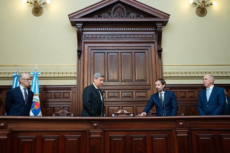 El nuevo secretario de Justicia, Santiago Viola, juró como representante del Poder Ejecutivo en el Consejo de la Magistratura.