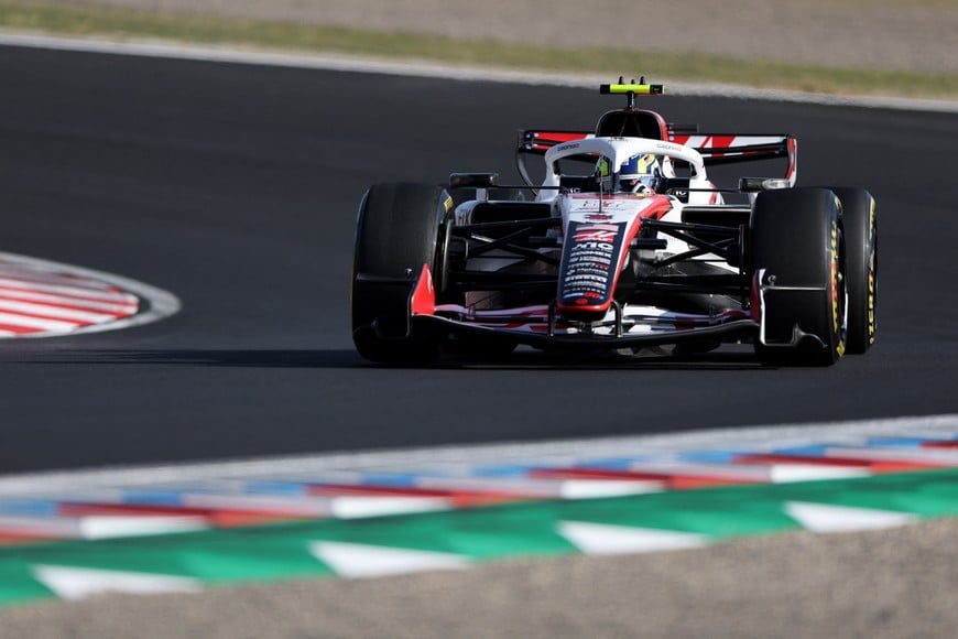 Formula One F1 - Japanese Grand Prix - Suzuka Circuit, Suzuka, Japan - March 27, 2026
Haas' Oliver Bearman during practice REUTERS/Issei Kato